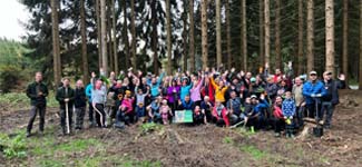 Bereits der dritte Wald von TianDe wächst in Südböhmen