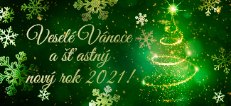 Veselé Vánoce a šťastný rok 2021!