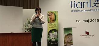 Produktový a obchodní seminář TianDe v Trenčíně 