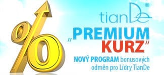 Prémiový kurz: dostávejte víc s novými bonusovými platbami TianDe!