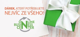 Dárek, který potřebujete nejvíc ze všeho! Registrujte se do Online Business Center a získejte jako bonus 5,50 euro!