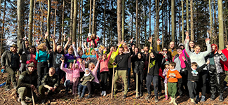 In der Slowakei wächst bereits der zweite TianDe Wald